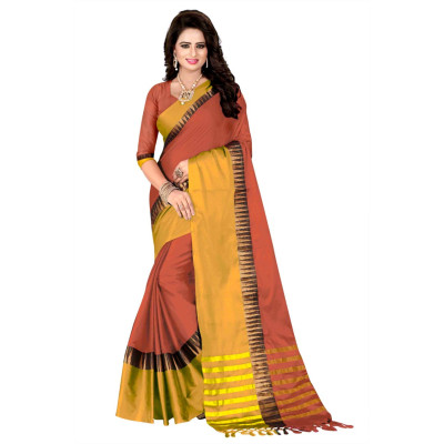 Poly Cotton Saree